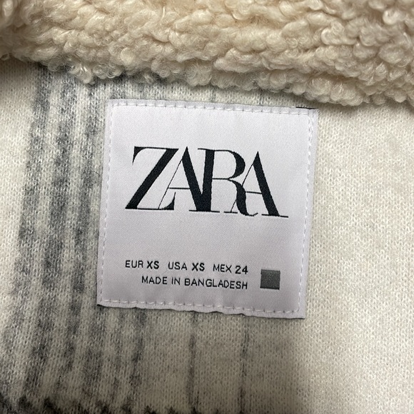 Zara women plaid jacket. XS - Picture 3 of 10